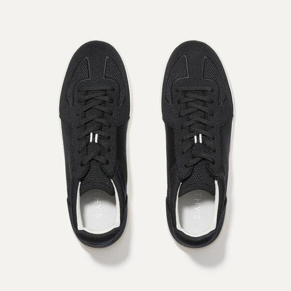 Rothy’s The RS01 Sneaker in Black‎ Men’s Size 12 NEW main image 6
